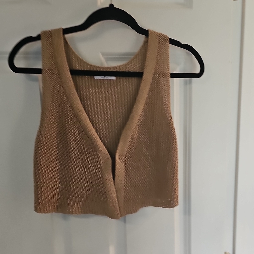 Workshop Republic Clothing Beige Knit Top